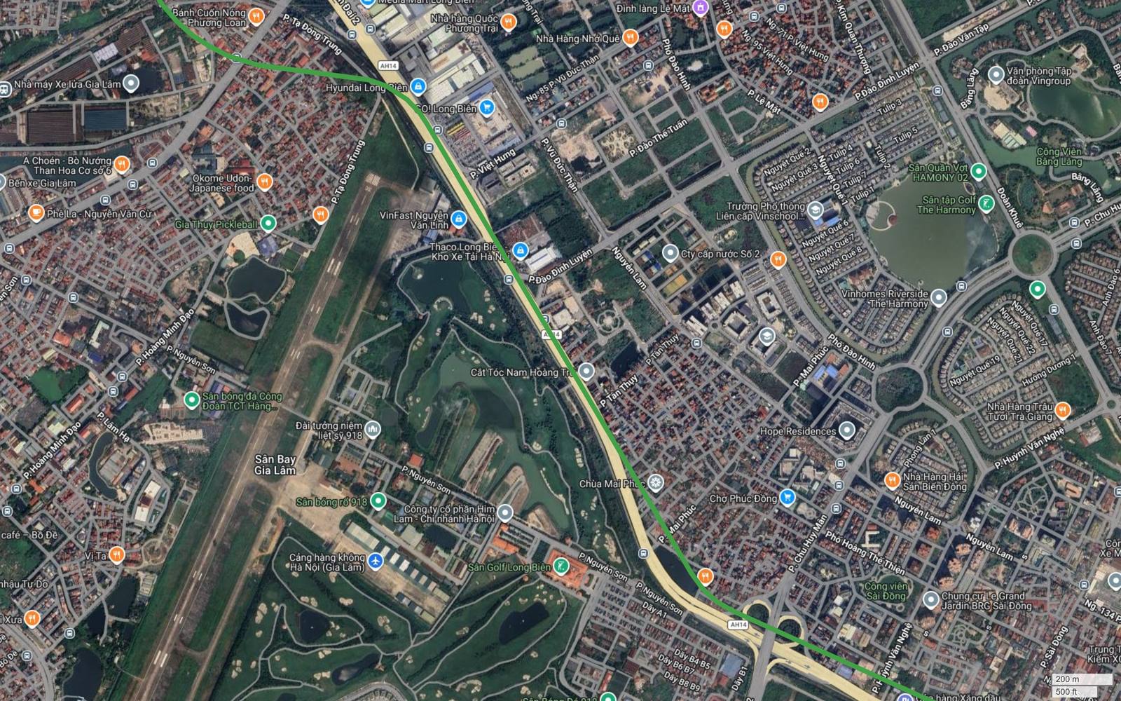 Metro số 4 Hà Nội chạy dọc trục Nguyễn Văn Linh qua Việt Hưng Long Biên cạnh Vinhomes Riverside The Harmony